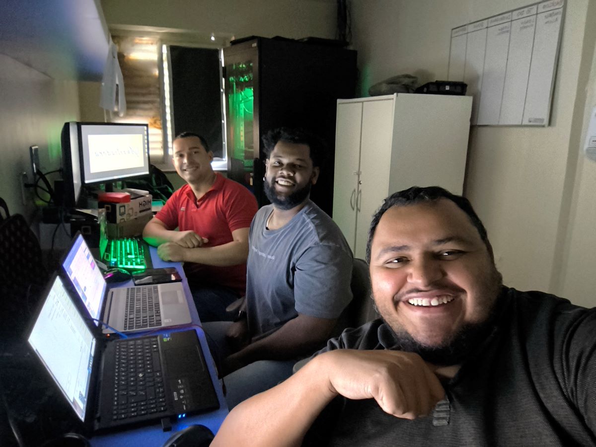 Escritório moderno da WG Informática